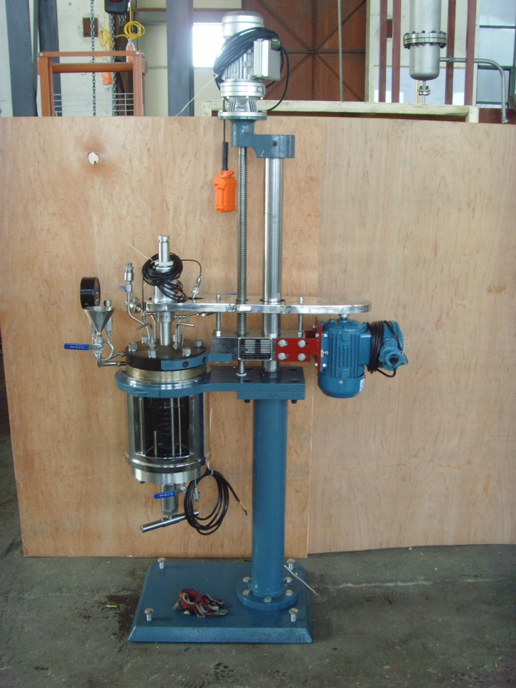 TSYBF系列-電動(dòng)提升釜蓋，雙層石英玻璃釜